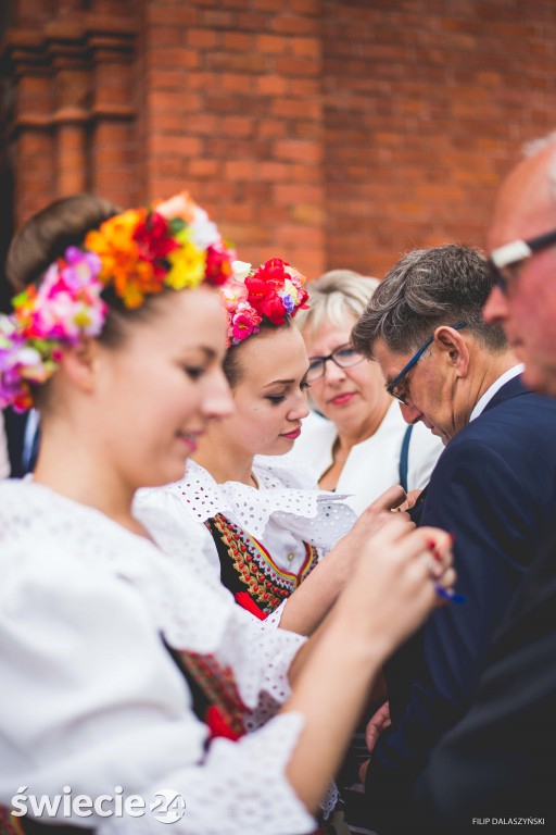 Dożynki wojewódzkie w Świeciu