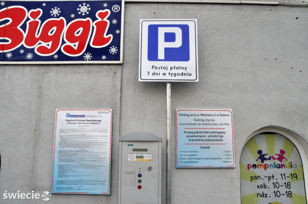 Prywatna strefa płatnego parkowania