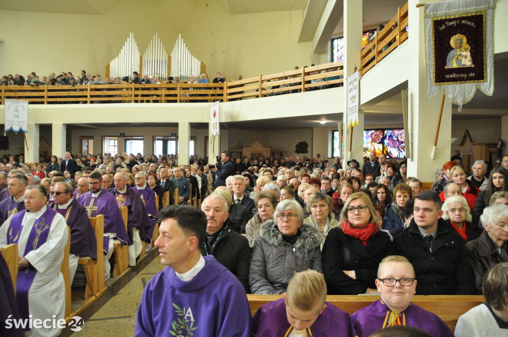 Pogrzeb ks. Kubiaka - proboszcza z Marianek