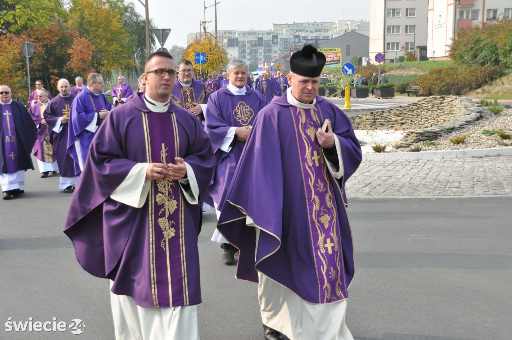 Pogrzeb ks. Kubiaka - proboszcza z Marianek