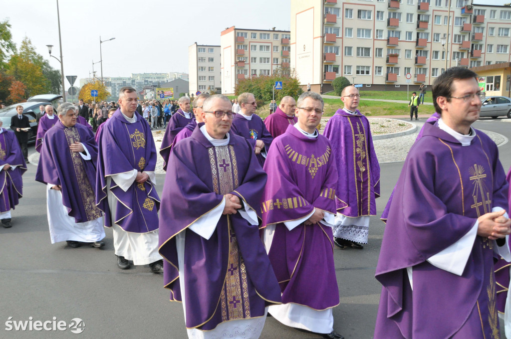 Pogrzeb ks. Kubiaka - proboszcza z Marianek