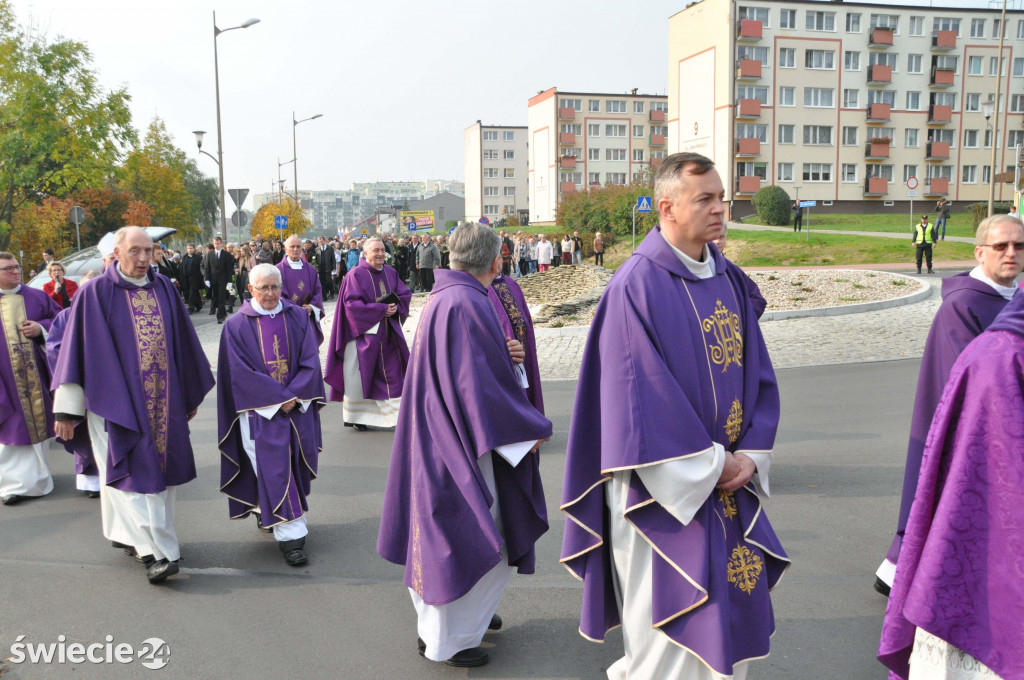 Pogrzeb ks. Kubiaka - proboszcza z Marianek