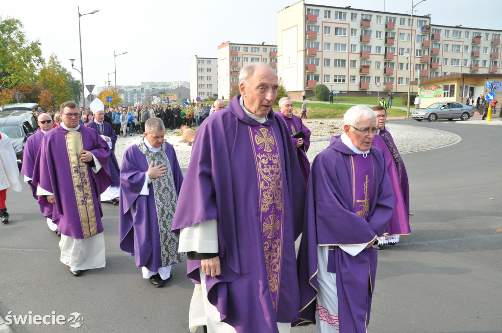 Pogrzeb ks. Kubiaka - proboszcza z Marianek