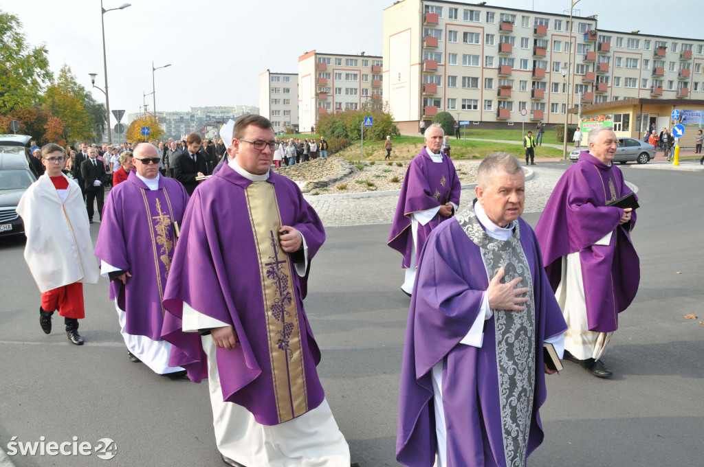 Pogrzeb ks. Kubiaka - proboszcza z Marianek