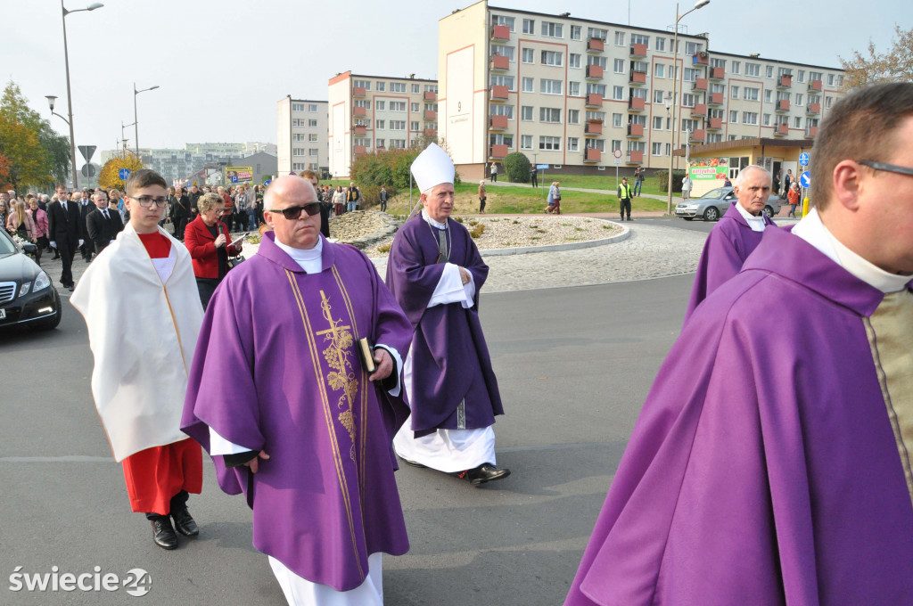 Pogrzeb ks. Kubiaka - proboszcza z Marianek