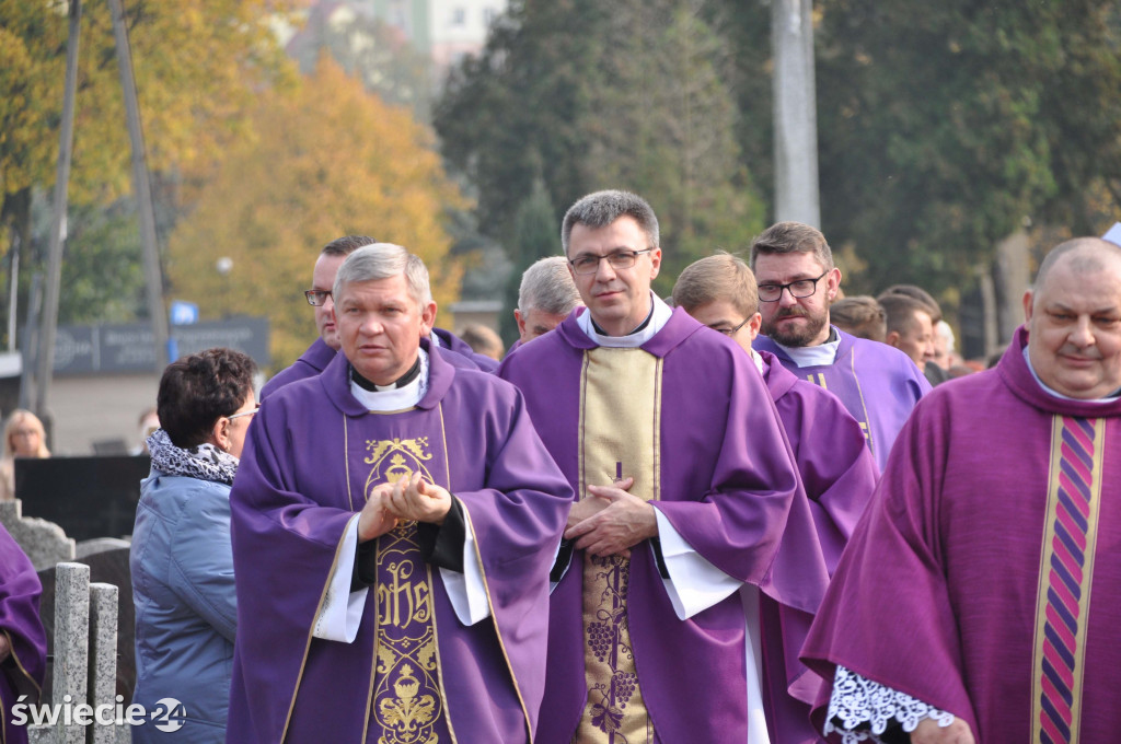 Pogrzeb ks. Kubiaka - proboszcza z Marianek