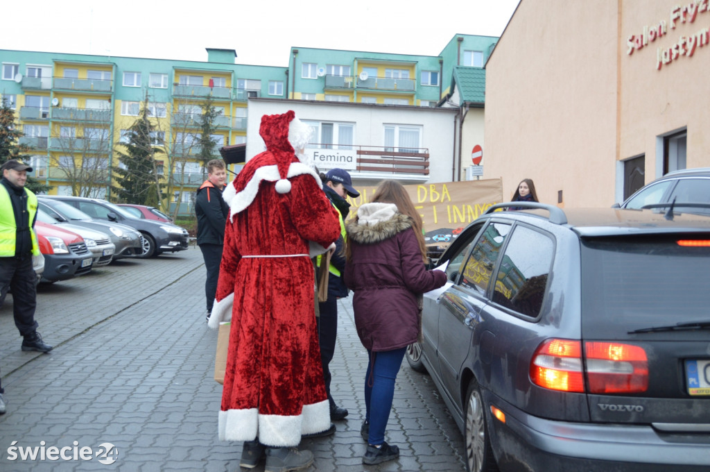 Święty Mikołaj nagradza kierowców