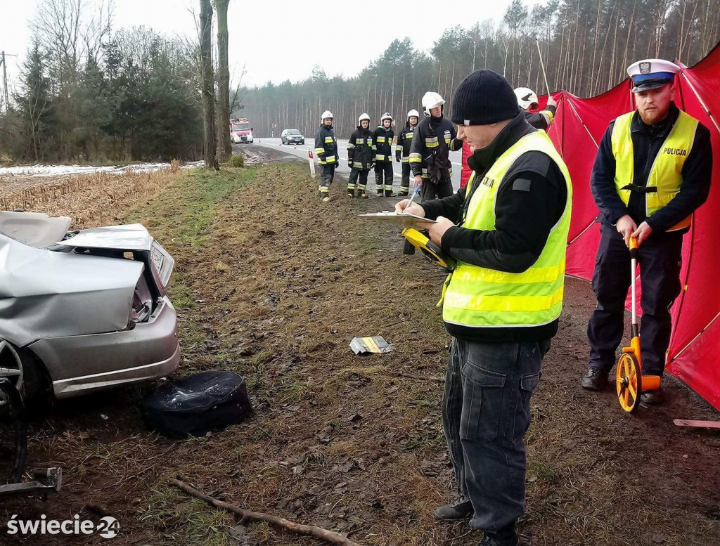 Śmiertelny wypadek w Świętem