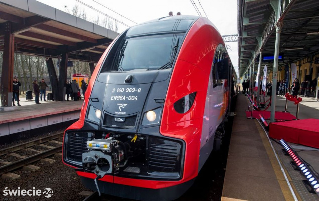 Nowoczesne pociągi pojadą przez Laskowice