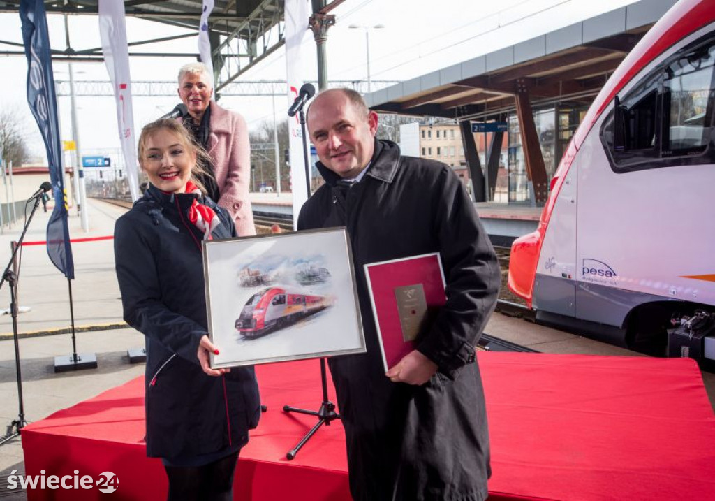 Nowoczesne pociągi pojadą przez Laskowice