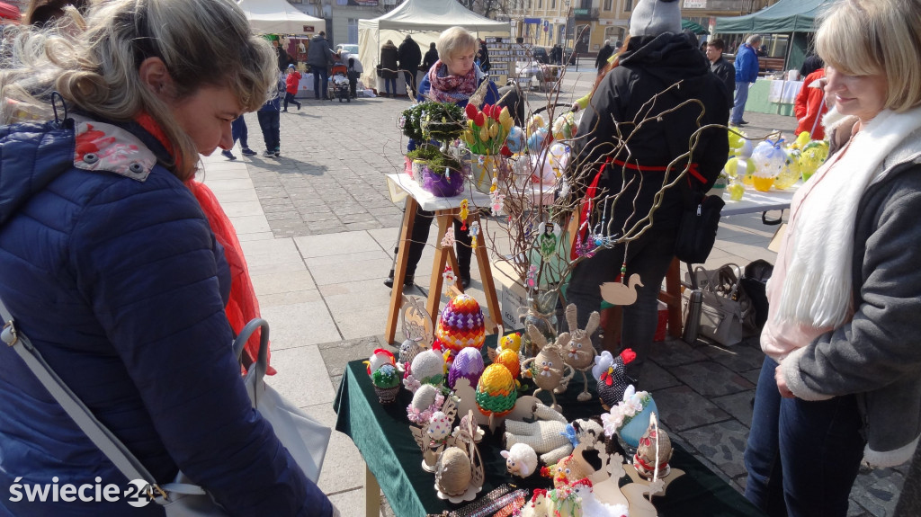Jarmark wielkanocny na Dużym Rynku