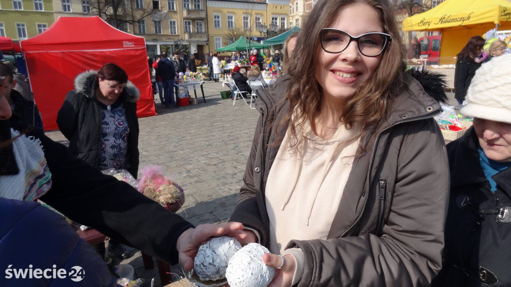 Jarmark wielkanocny na Dużym Rynku