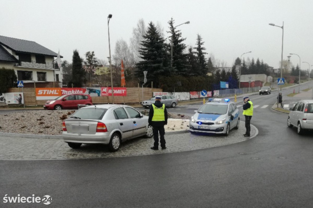 Policyjny pościg ulicami miasta