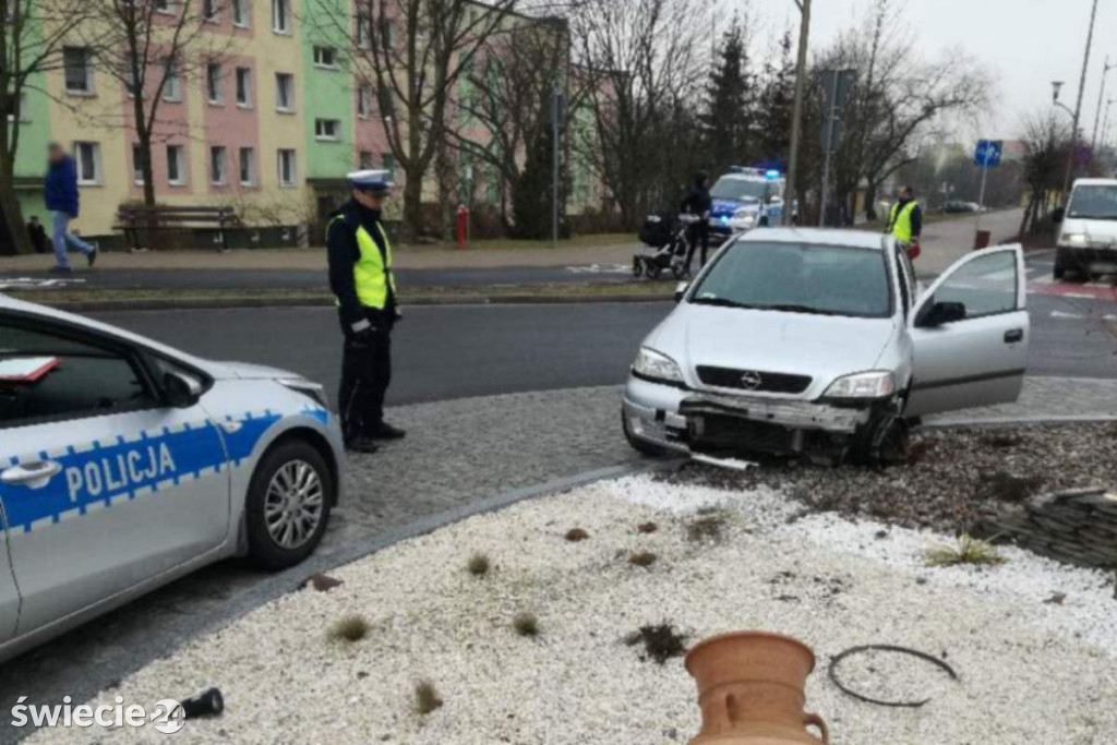 Policyjny pościg ulicami miasta