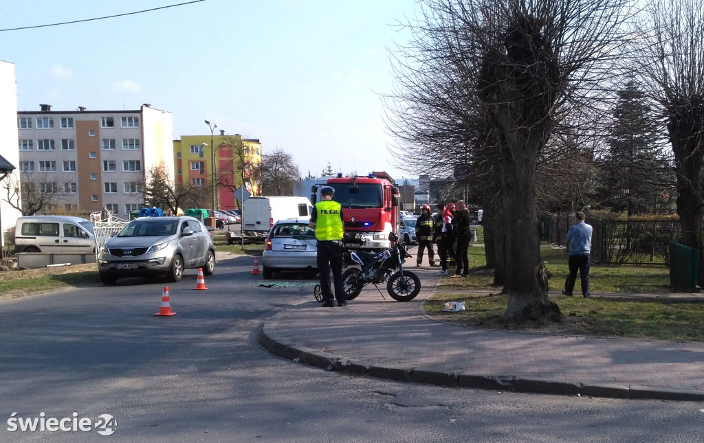 Kolizja na ulicy Padereweskiego