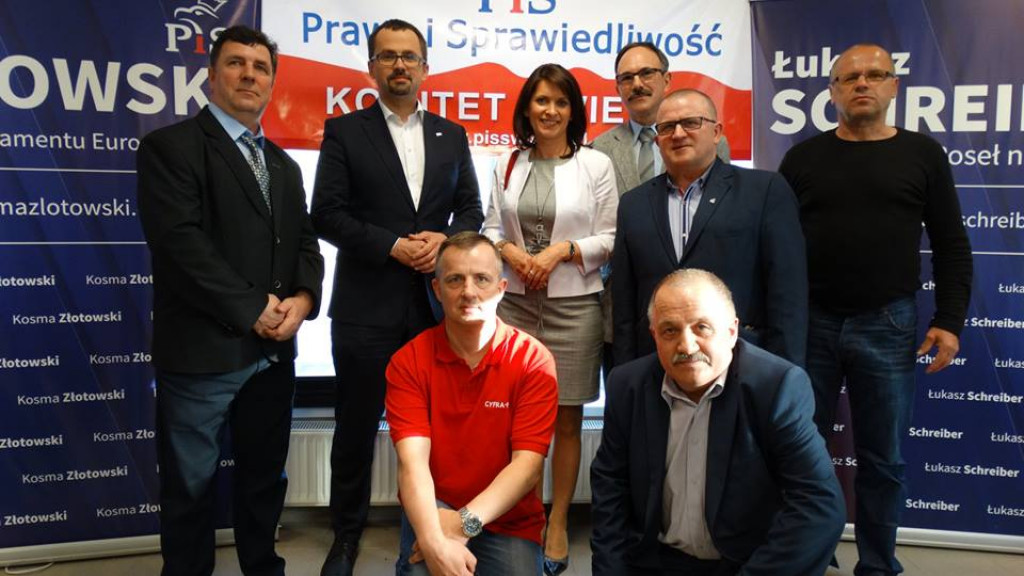 Spotkanie z posłami PiS w Świeciu