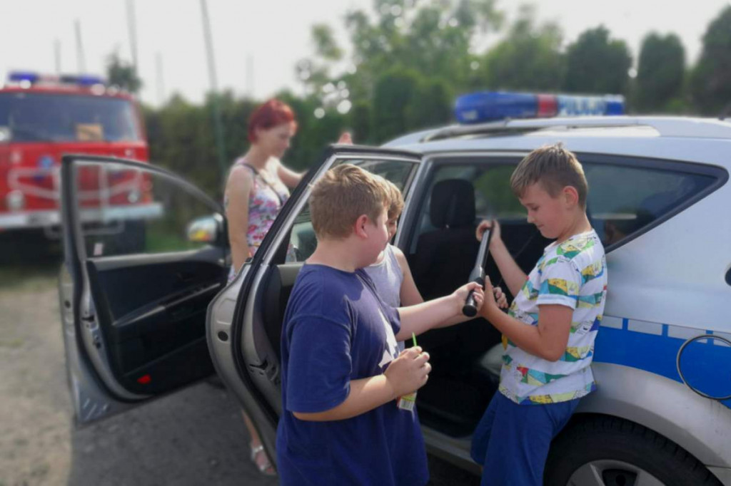 Dzień Dziecka z policjantami
