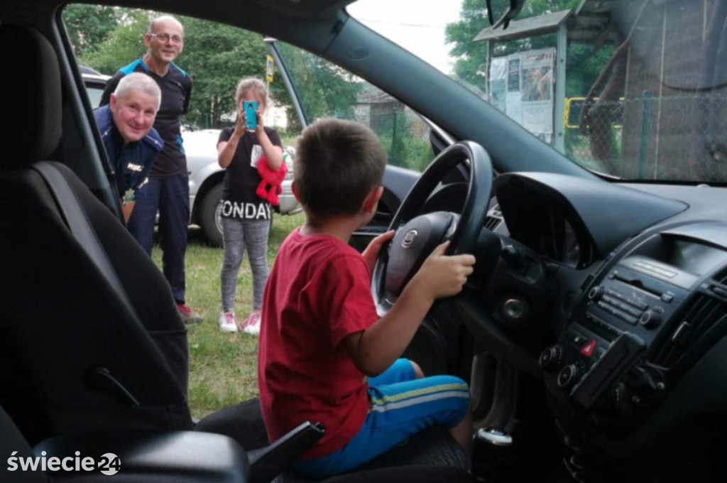 Dzień Dziecka z policjantami