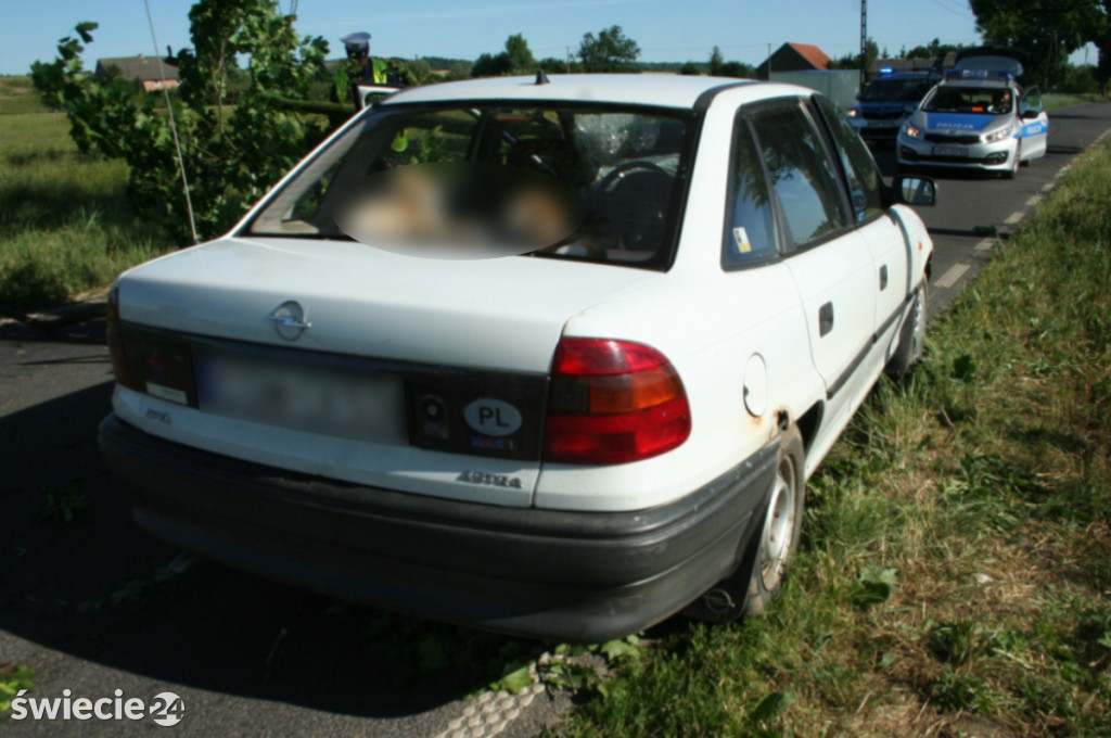 Dwa wypadki w powiecie świeckim