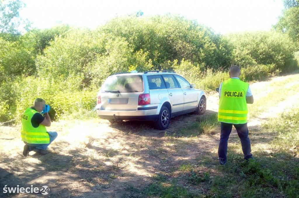Pijany złodziej włamał się passata
