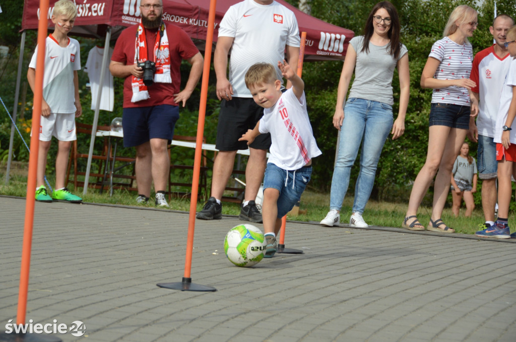 Tłum kibiców zawiedziony grą Polaków