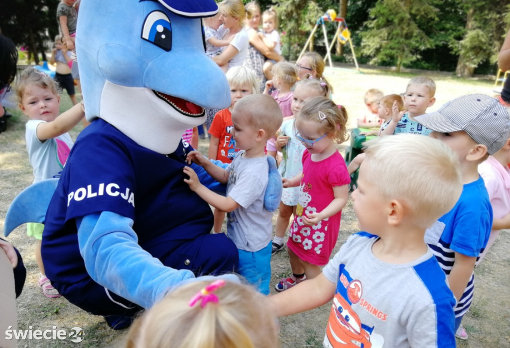 Policjanci wybrali się do żłobka