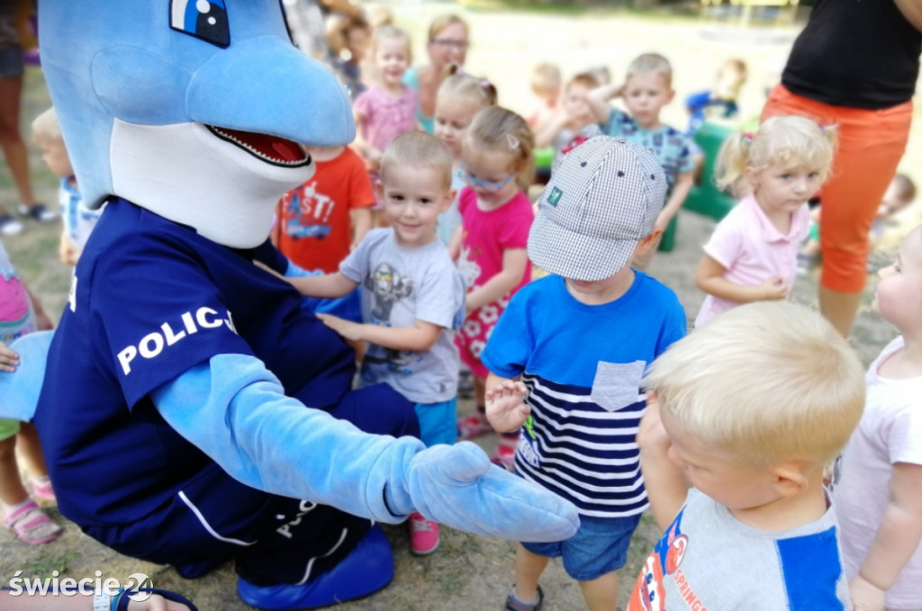 Policjanci wybrali się do żłobka