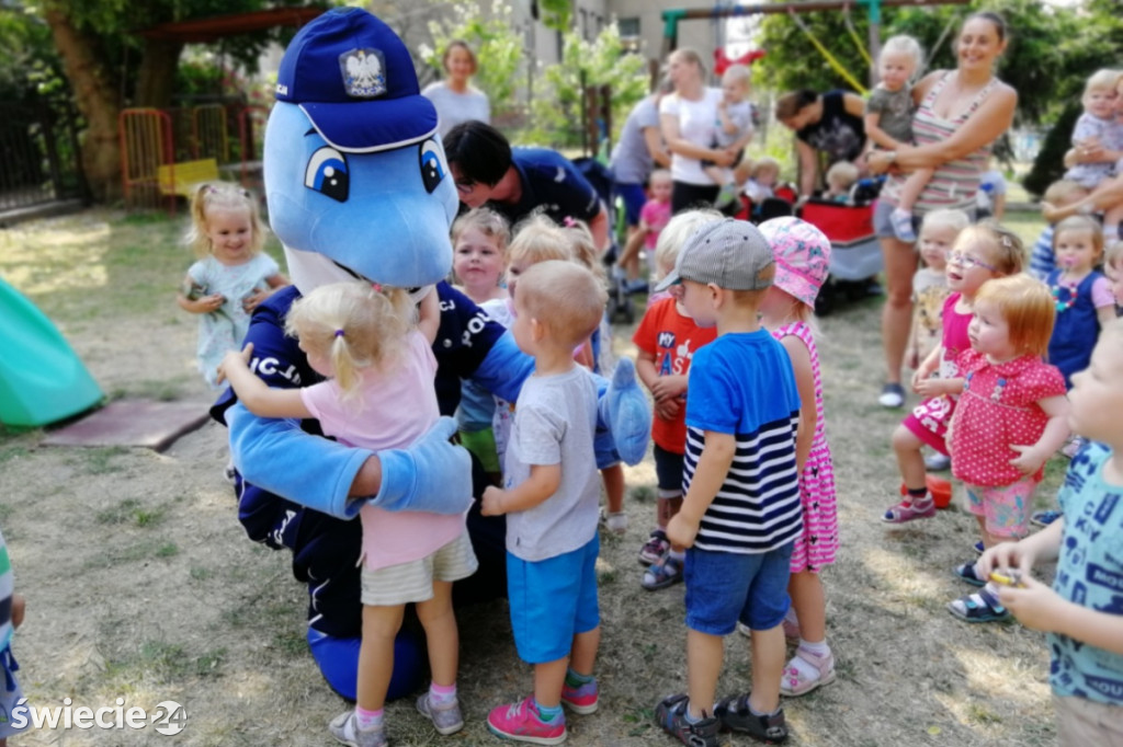 Policjanci wybrali się do żłobka