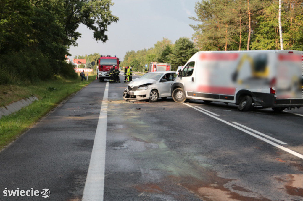 Wypadek w Starych Marzach