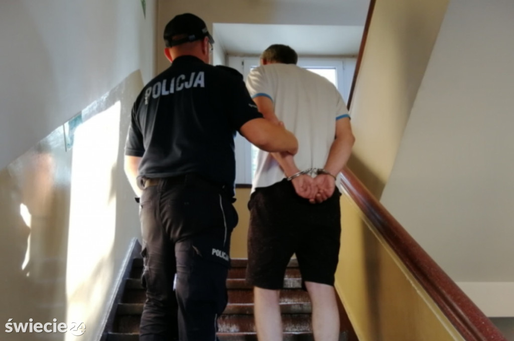 Pijany wiózł dzieci znad jeziora