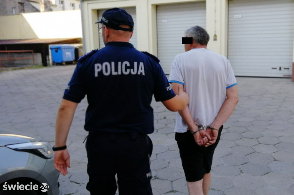 Pijany wiózł dzieci znad jeziora