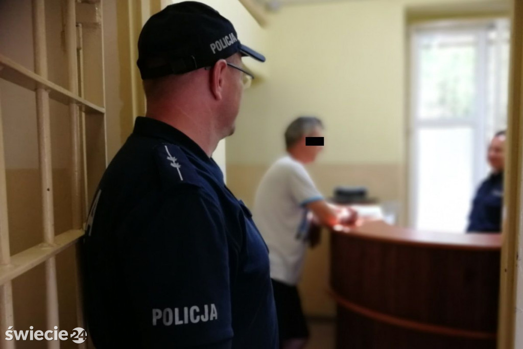 Pijany wiózł dzieci znad jeziora