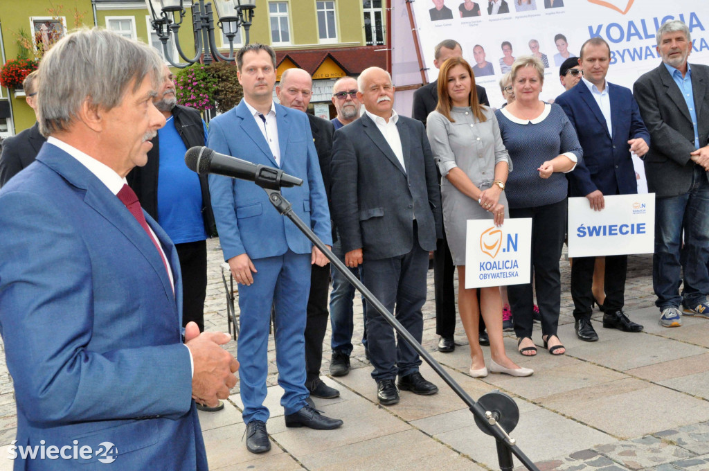 Start kampanii Pawła Knapika i Koalicji Obywatelskiej