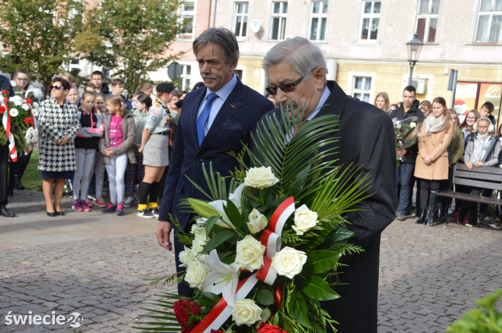 Uroczystość na Małym Rynku