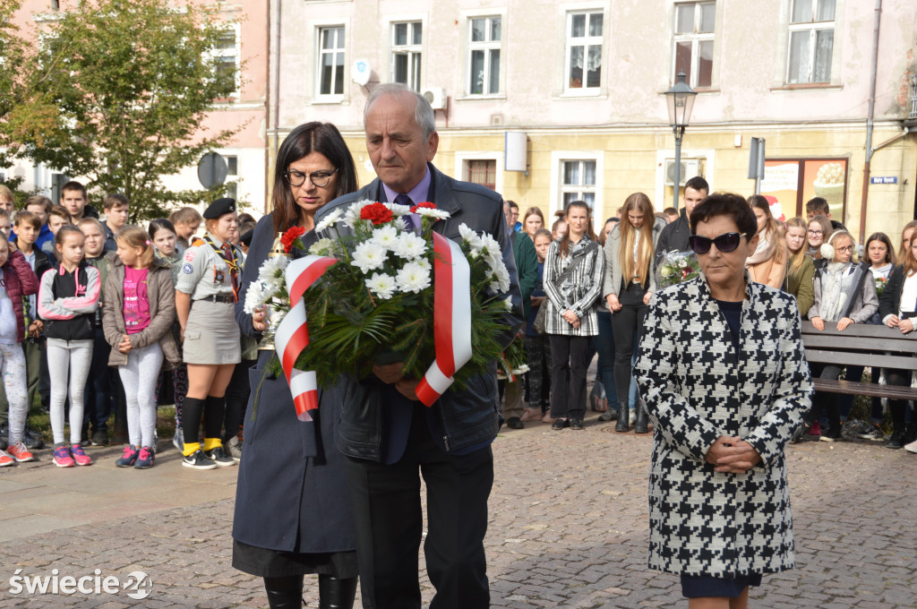 Uroczystość na Małym Rynku