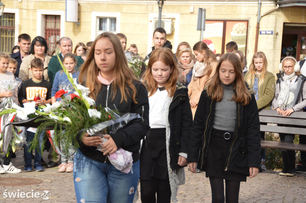 Uroczystość na Małym Rynku