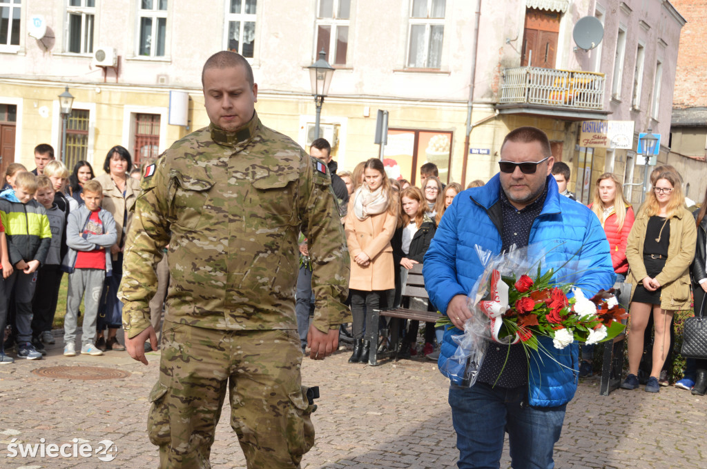 Uroczystość na Małym Rynku