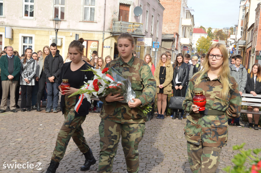 Uroczystość na Małym Rynku