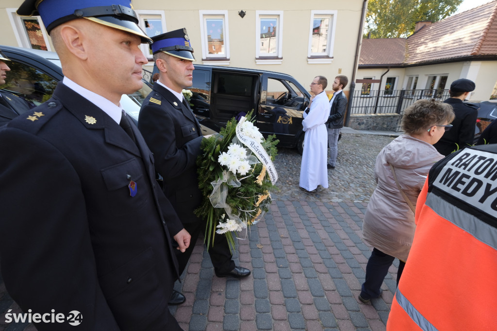 Pogrzeb strażaka i ratownika