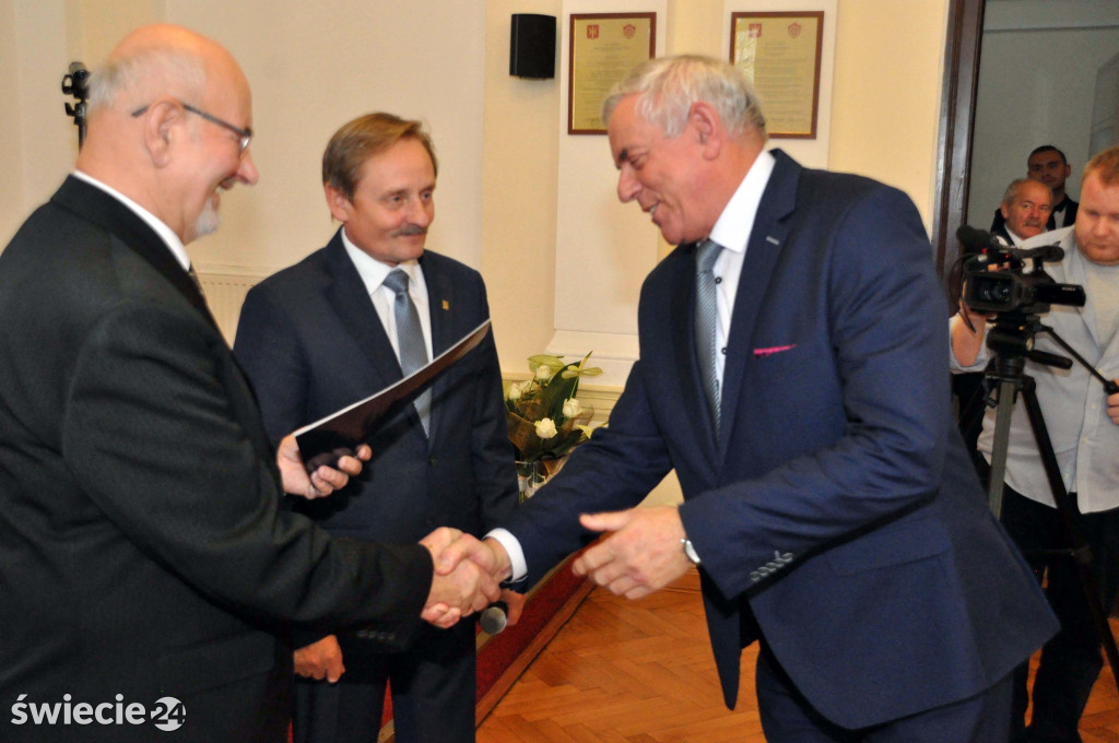 Nowy burmistrz zaprzysiężony