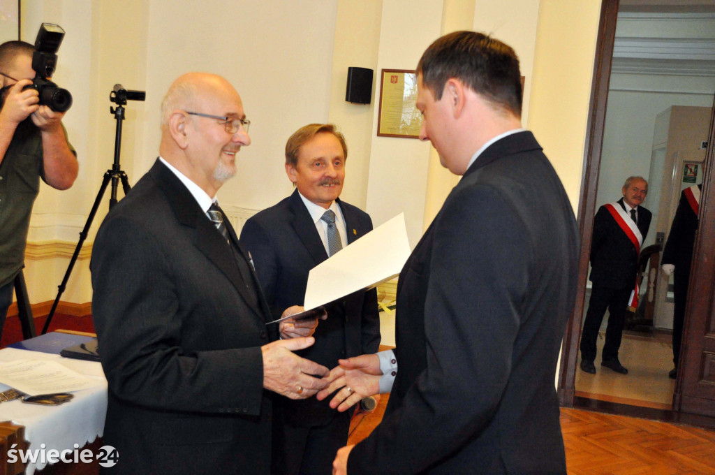 Nowy burmistrz zaprzysiężony