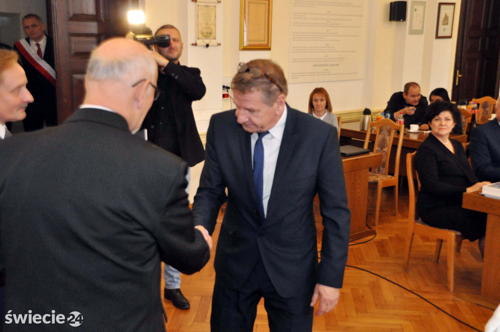 Nowy burmistrz zaprzysiężony