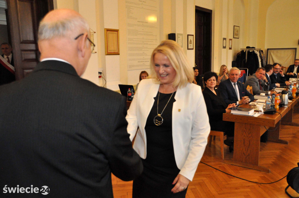 Nowy burmistrz zaprzysiężony