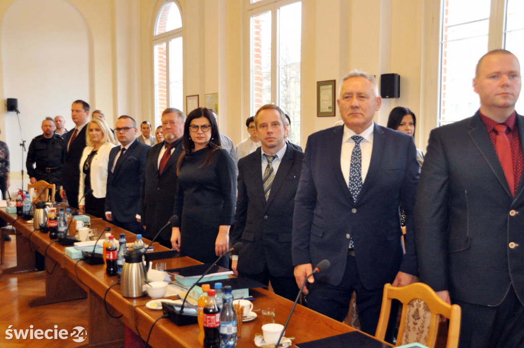 Nowy burmistrz zaprzysiężony