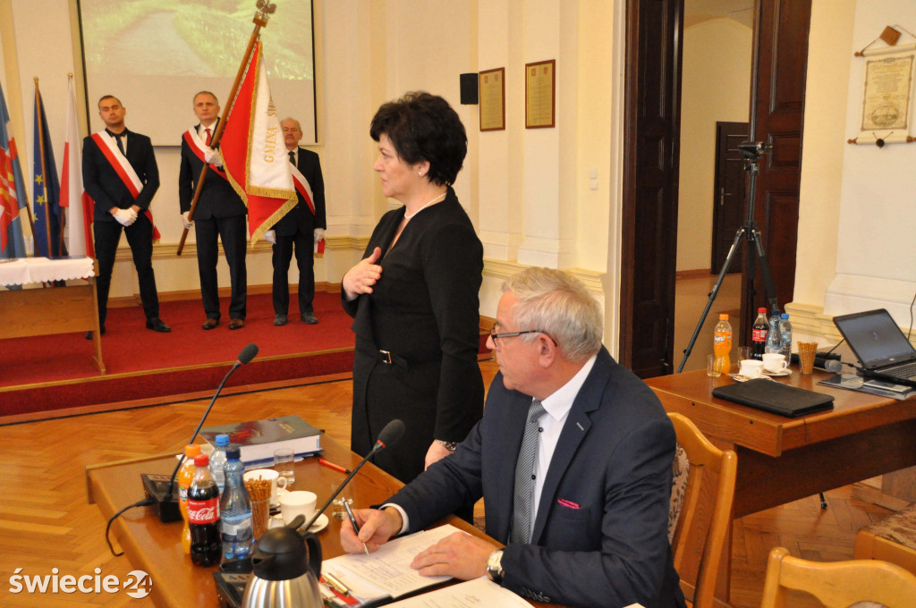 Nowy burmistrz zaprzysiężony