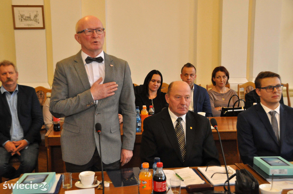 Nowy burmistrz zaprzysiężony