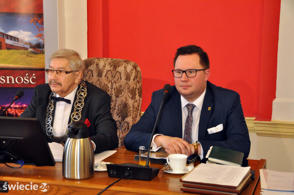 Nowy burmistrz zaprzysiężony