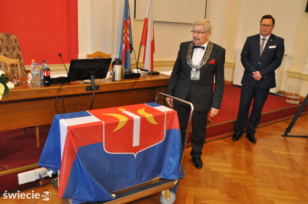 Nowy burmistrz zaprzysiężony