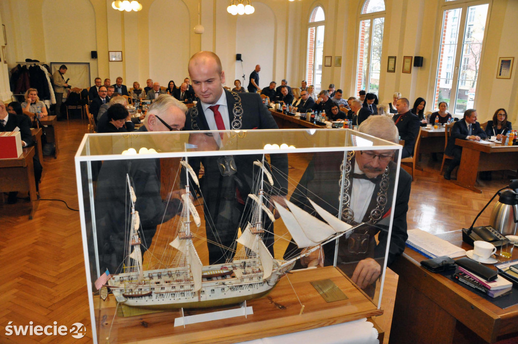 Nowy burmistrz zaprzysiężony