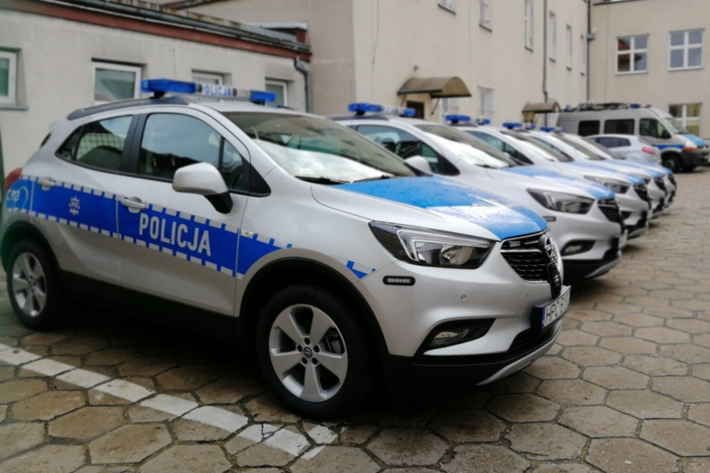Nowe auta w świeckiej policji